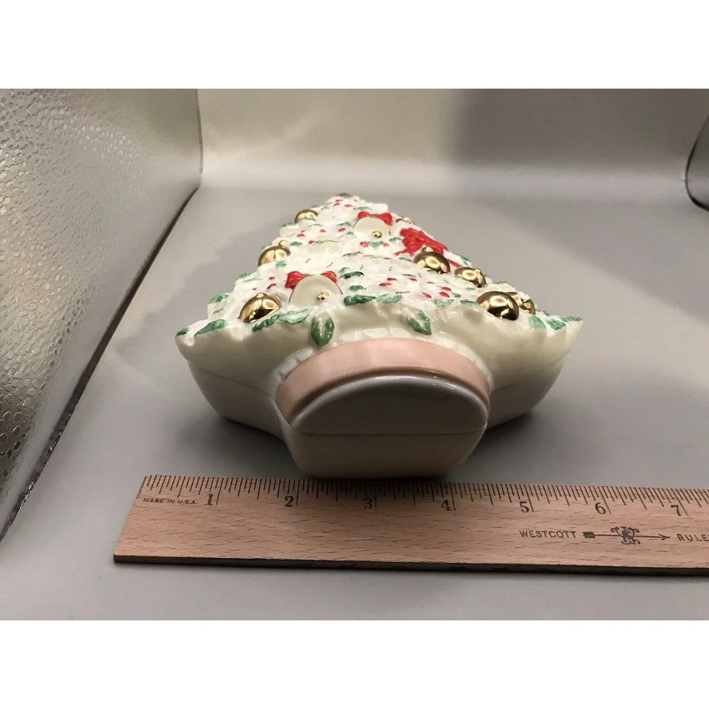 Mikasa‎ Christmas Tree Candy Trinket Dish